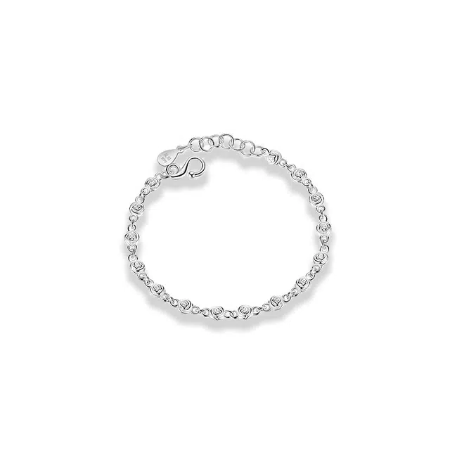 大唐国鼎 双面玫瑰时尚简约轻奢小众设计森系高级感优雅甜美精致气质可爱温柔浪漫百搭 合金 手链 女款