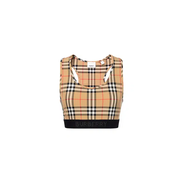 Burberry Sporty Top Vintage Check
