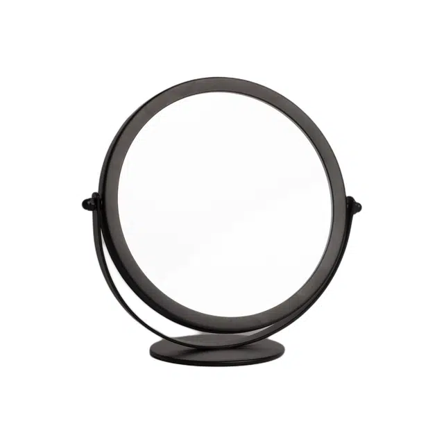 计轩 铁制台式简约便携可调节角度化妆镜