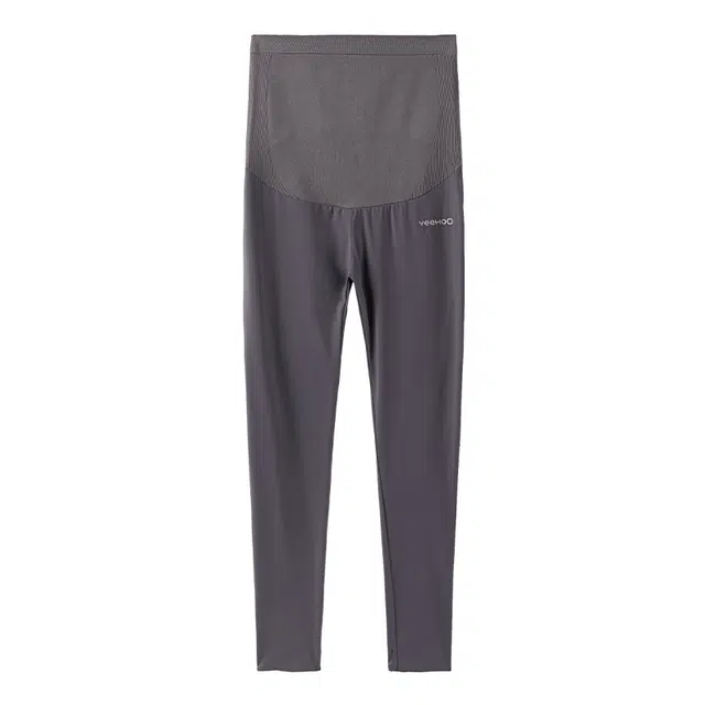 英氏 孕期可外穿弹力纯色打底裤 女款