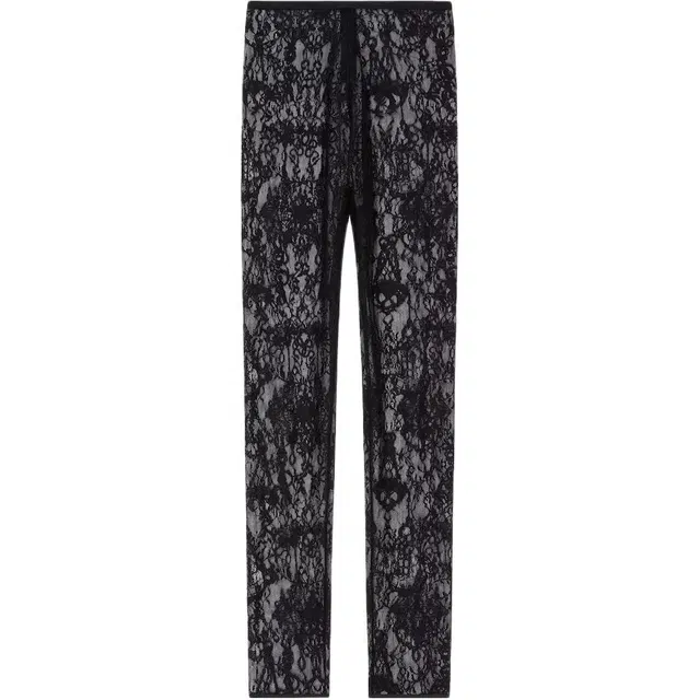 纪梵希 蕾丝吊灯图案打底裤 女款 黑色