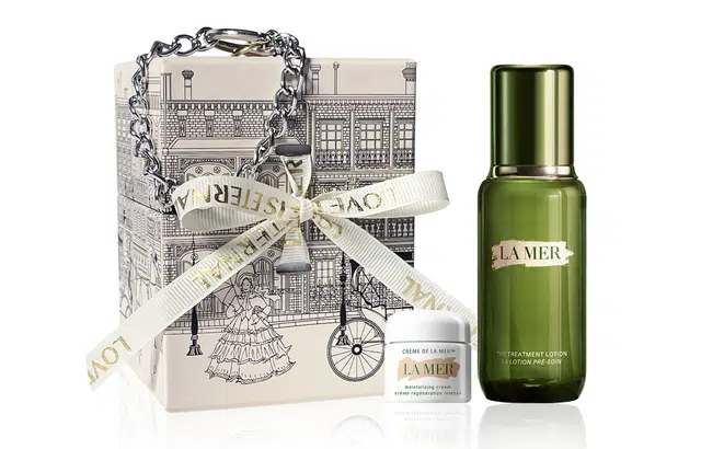 海蓝之谜 奢宠尊绿礼盒修护精萃水乳护肤套装 淡纹舒缓维稳淡痘印淡斑紧致 两件套