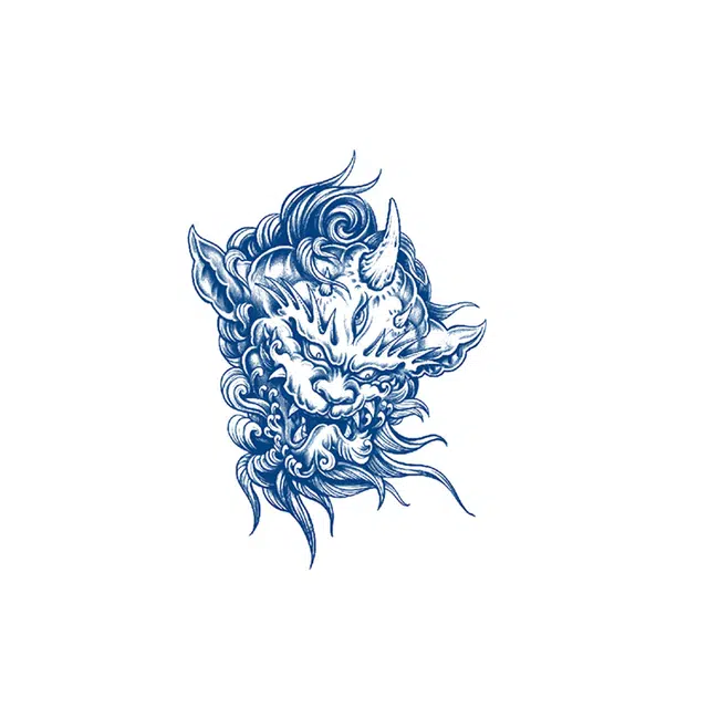 猎己  风暴之灵草本纹身贴 防水防汗不反光手臂胸前小腿