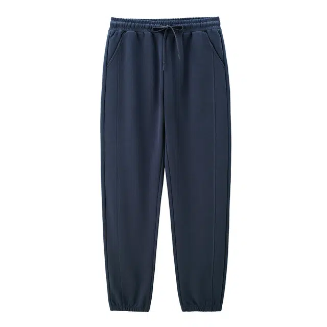 佐丹奴 破骨质感舒适简约针织运动裤 女款