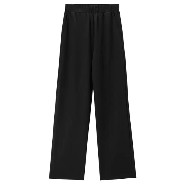 佐丹奴 松紧纯色时尚舒适百搭针织运动裤 女款