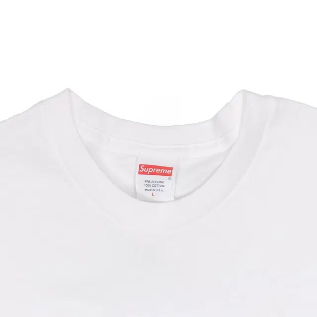 Supreme SS19 Fronts Tee White T