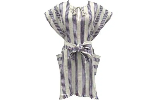 Tory Burch FW22 Striped Dress