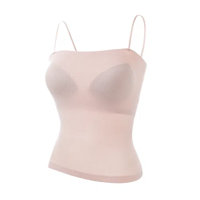 内在密码 一字领带胸垫外穿内搭细肩带吊带 女款