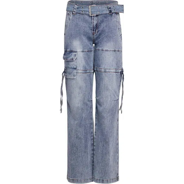 I.AM.GIA NAIMA CARGO PANT BLUE