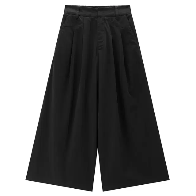 佐丹奴 打褶梭织七分裙裤中腰休闲短裤 女款