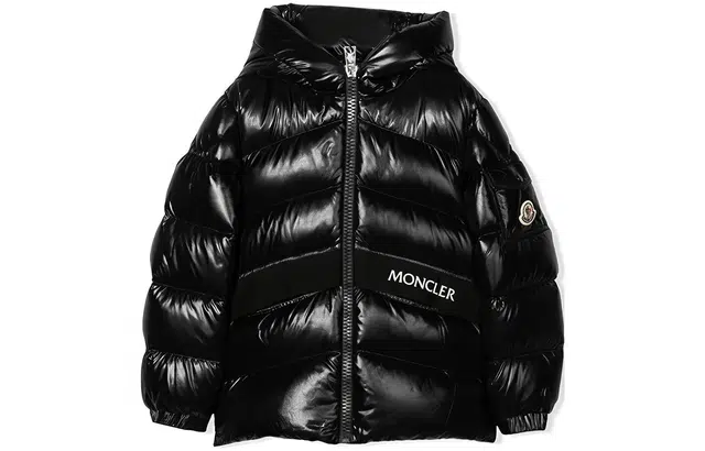 Moncler Kids Down Jacket Black