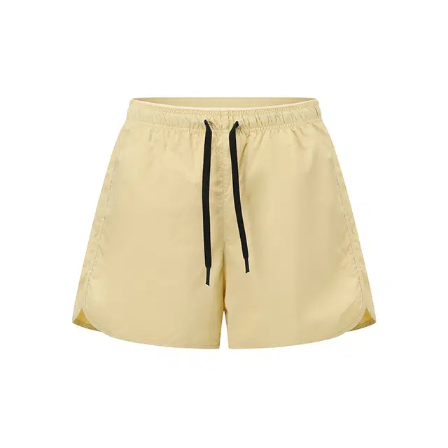 新奇天 简约纯色舒适百搭运动户外透气速干休闲短裤 女款