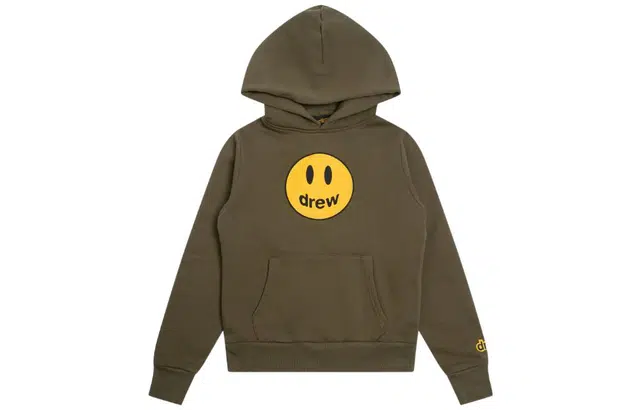 Drew House SS22 Mascot Hoodie Midnight Olive
