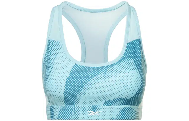 Reebok CYCLED LUX PERFORM ALLOVER PRINT RACER BRA