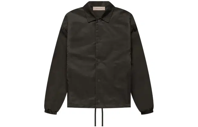 Fear of God Essentials FW22 Kids Coaches Jacket Off Black