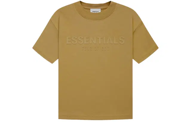 Fear of God Essentials Kid's Tee Amber