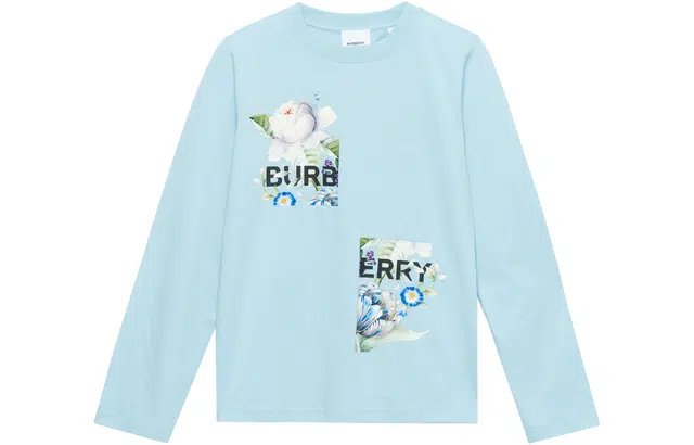 Burberry FW22 Logo Print Long Sleeve T-Shirt