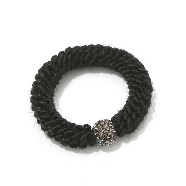 如花梦 美拉德加粗不伤发高马尾皮筋高弹力耐用高级感 秋冬 发圈 女款