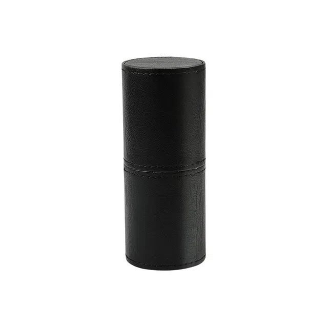 柚予颜 小号黑色化妆收纳刷筒 便携