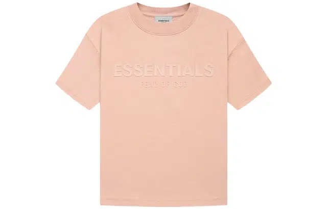 Fear of God Essentials Kids T-Shirt Pink