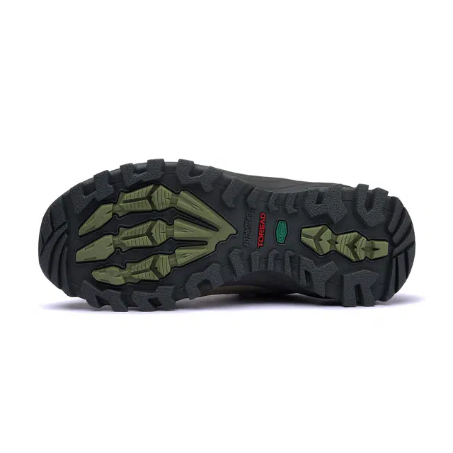 探路者 春秋户外旅行超轻运动 防滑耐磨防水 低帮 登山鞋 女款 浅沙绿色