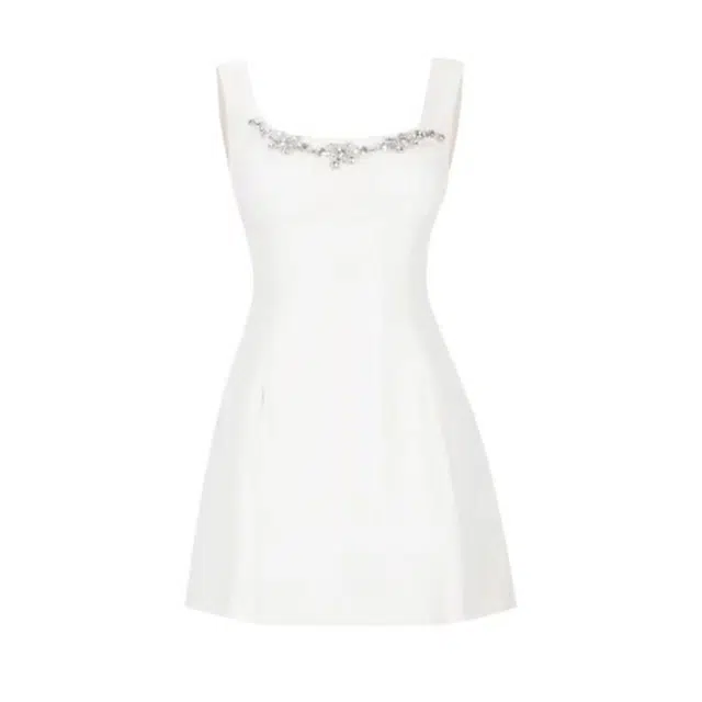 小菊川栗 时尚舒适百搭吊带连衣裙 女款