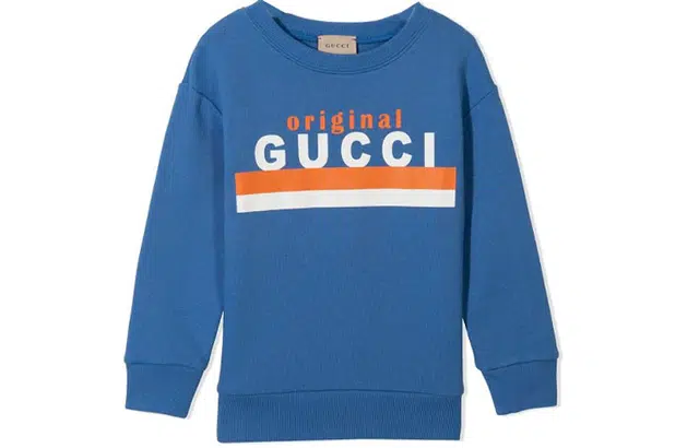 GUCCI Original Print Sweatshirt