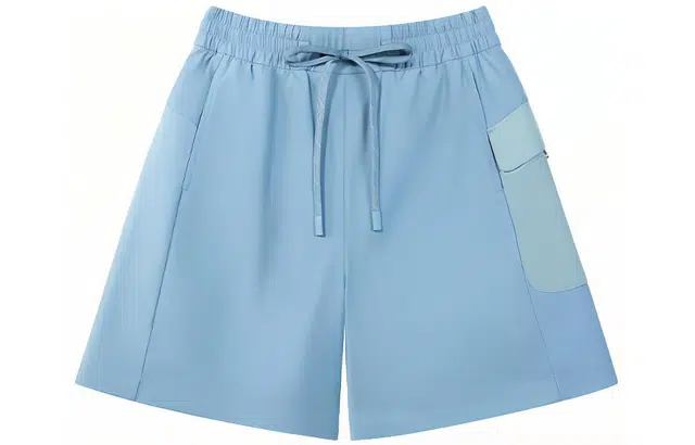 蕉下 速干运动户外沙滩宽松直筒高腰运动短裤 女款