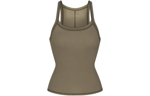 SKIMS FW23 COTTON SCOOP TANK