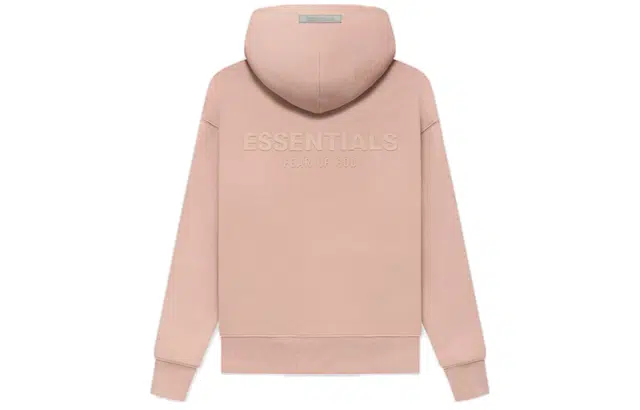 Fear of God Essentials Kids Pullover Hoodie Matte Blush