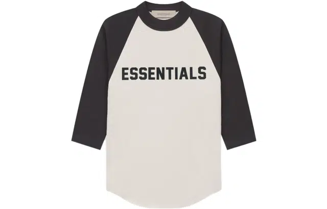 Fear of God Essentials SS22 Kids Baseball T-Shirt Wheat SS22 LogoT