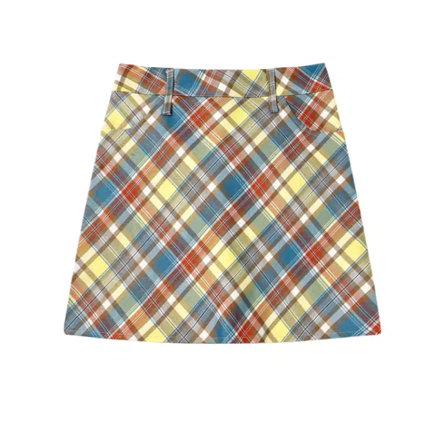 木清清 高腰合身短款休闲短裙 女款 图片色