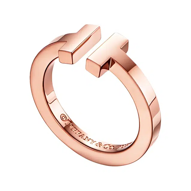 TIFFANY CO. T 2.5mm 18K