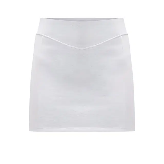 lululemon Scuba Skirt Grey White