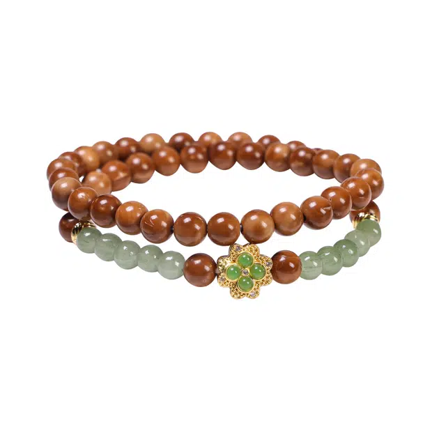 仙友 八方来财转运珠 国风新中式有钱花文玩佛珠 平安喜乐 财源广进 库克 手串 男女同款情侣款