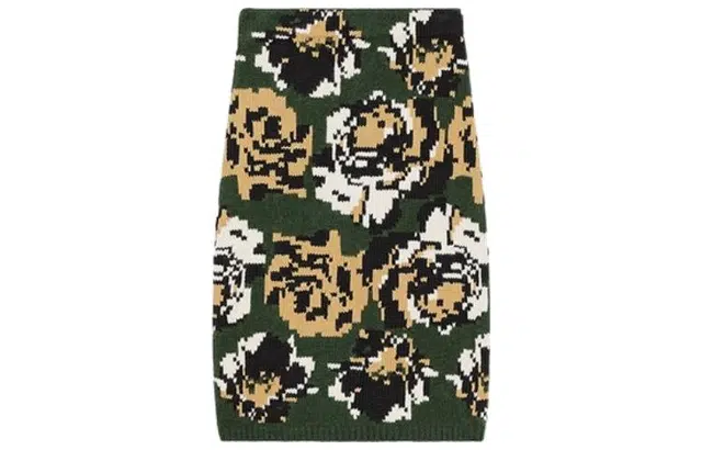 KENZO x Nigo Pixel Flower Skirt