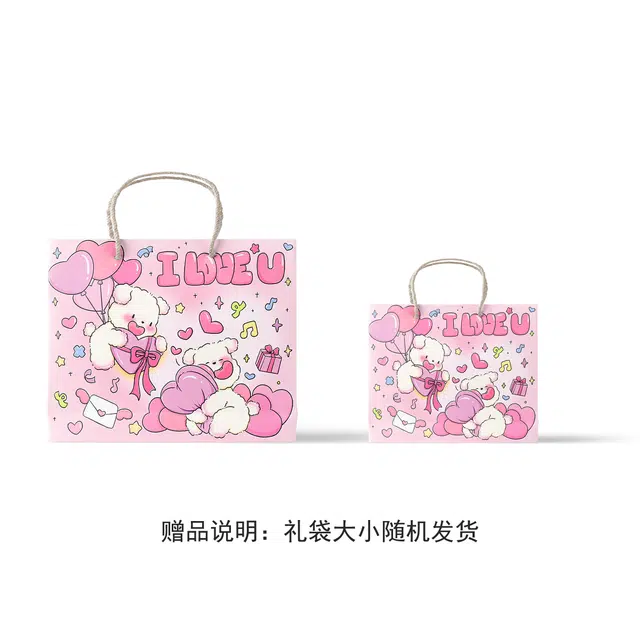 珂拉琪 甜心迷你唇釉礼盒 自然哑光雾面持久易上色 赠蛋糕玩偶