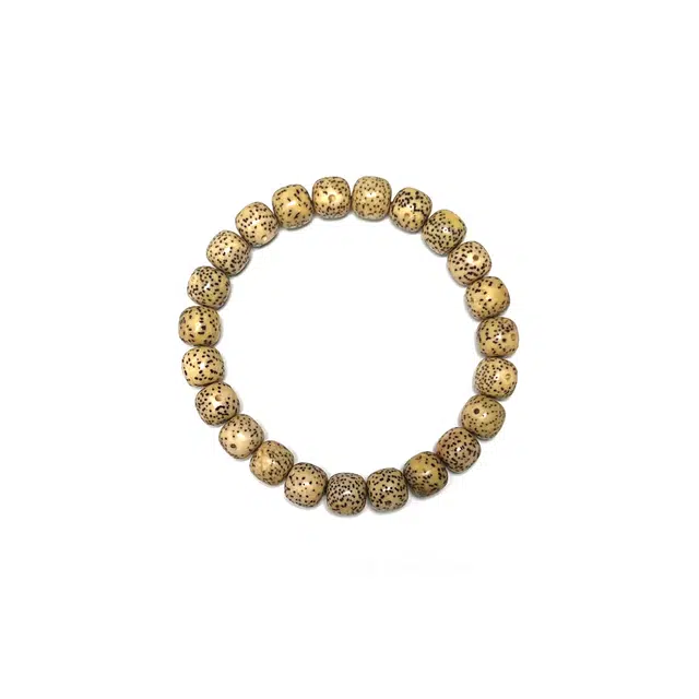 静范 鸡油黄盘玩单圈 新中式佛珠时尚 小众设计 事业有成 平安喜乐#好运 星月菩提 手串 男女同款情侣款