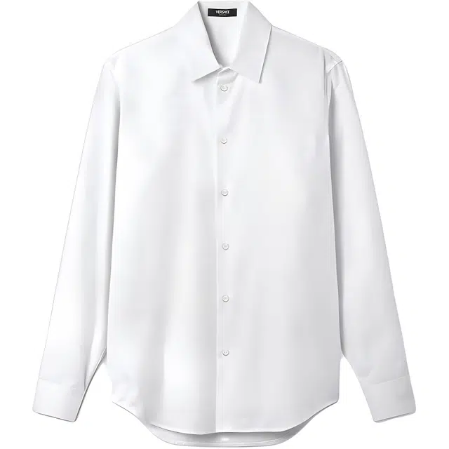VERSACE Barocco Silhouette Jacquard Shirt