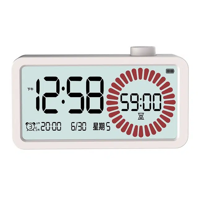 吾居无素 多功能 电子机芯 闹钟 男女同款