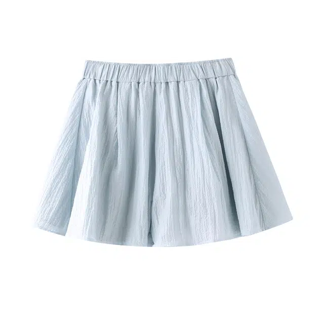 花栗鼠小姐 纯色通勤感舒适松弛感裤裙休闲短裤 女款