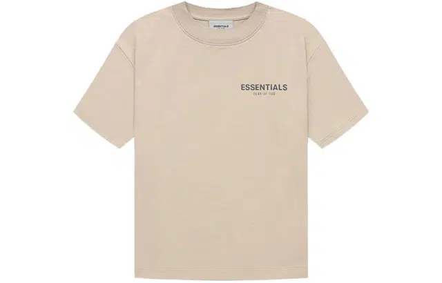 Fear of God Essentials FW21 KIDS SS TEE StringTan LogoT