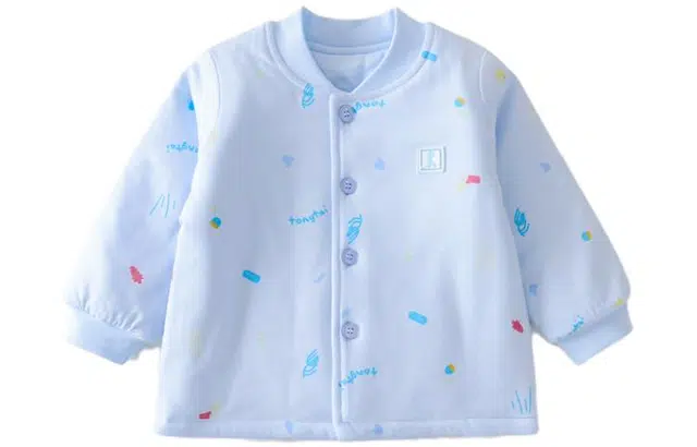 童泰 童装 加厚立领纯棉保暖棉服 男童女童