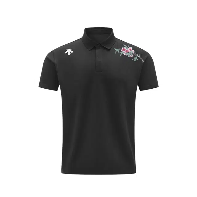 DESCENTE TRAINING logoPolo BK-tap shoe