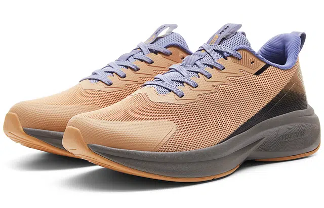 匹克 大众系列 态极科技 舒适百搭防滑耐磨 低帮 休闲跑步鞋 男款 焦糖卡其