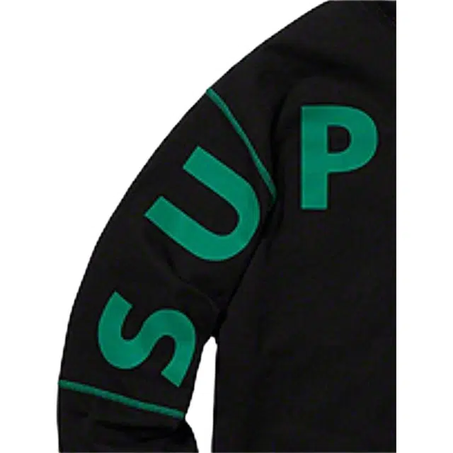 Supreme FW19 Week 1 Spread Logo Hooded Sweatshirt logo