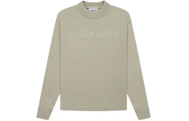 Fear of God Essentials Kids L/S Tee Pistachio