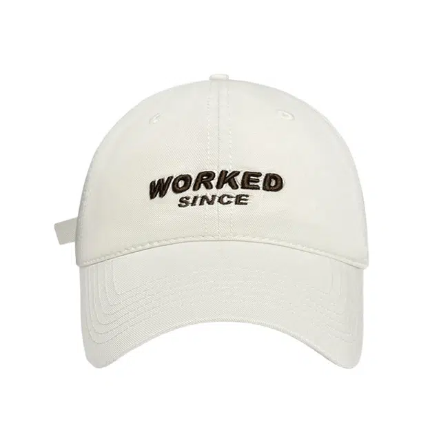 浪莎 春夏季字母刺绣软顶时尚街头百搭学生防晒遮阳户外休闲运动风大头围显脸小 棉 鸭舌帽 男女同款情侣款