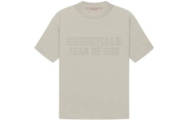 Fear of God Essentials FW22 Kids SS Tee Smoke LogoT