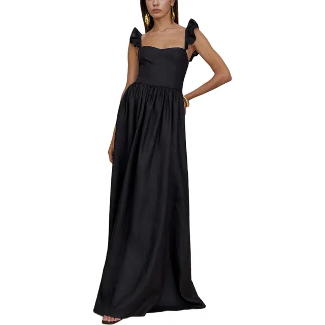 REFORMATION Vecchio Linen Dress